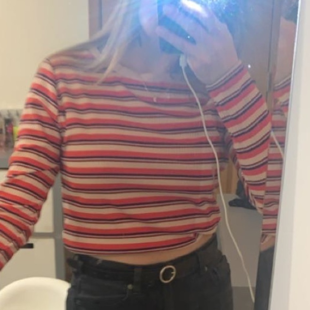 striped long sleeve shirt from rue 21
